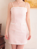 an/AOC-3529/ワンピース/ミニドレス/タイトワンピ/ツイード/キャバドレス/アンサンブル