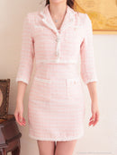 an/AOC-3529/ワンピース/ミニドレス/タイトワンピ/ツイード/キャバドレス/アンサンブル