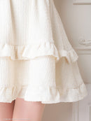 an/AOC-3569/ワンピース/リボンショルダー/フロントジップ/Aライン/キャバドレス/フレア/れみ着用