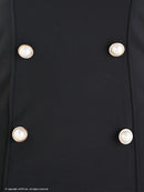 an/AOC-3571/ワンピース/長袖/シアー/キャバドレス/パールボタン/タイト/鈴音りん着用/天乃えま着用