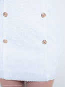 an/AOC-3576/ワンピース/ミニドレス/キャバドレス/ツイード/襟付き/パフスリーブ