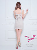 an/AOC-3585/ワンピース/スーパーストレッチ/ツイード/キャバドレス/一条響さん着用/桜咲乃愛さん着用