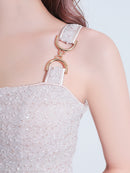 an/AOC-3585/ワンピース/スーパーストレッチ/ツイード/キャバドレス/一条響さん着用/桜咲乃愛さん着用