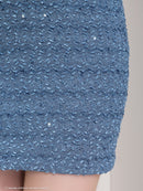 an/AOC-3585/ワンピース/スーパーストレッチ/ツイード/キャバドレス/一条響さん着用/桜咲乃愛さん着用