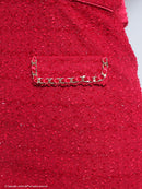 an/AOC-3585/ワンピース/スーパーストレッチ/ツイード/キャバドレス/一条響さん着用/桜咲乃愛さん着用