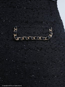 an/AOC-3585/ワンピース/スーパーストレッチ/ツイード/キャバドレス/一条響さん着用/桜咲乃愛さん着用