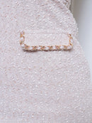 an/AOC-3585/ワンピース/スーパーストレッチ/ツイード/キャバドレス/一条響さん着用/桜咲乃愛さん着用