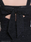 an/AOC-3585/ワンピース/スーパーストレッチ/ツイード/キャバドレス/一条響さん着用/桜咲乃愛さん着用