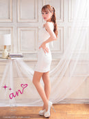 an/AOC-3585/ワンピース/スーパーストレッチ/ツイード/キャバドレス/一条響さん着用/桜咲乃愛さん着用