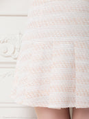 an/AOC-3609/セットアップ/襟付き/キャバドレス/ボーダー/ツイード/ノースリーブ