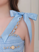 an/AOC-3628/ワンピース/スーパーストレッチ/ツイード/キャバドレス