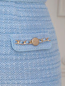 an/AOC-3628/ワンピース/スーパーストレッチ/ツイード/キャバドレス