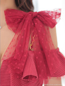 an/AOC-3639/ワンピース/キャバドレス/ミニドレス/ワンカラー/ショルダーリボン/フロントジップ/ショルダーチェーン/オフショルダー/ミント/XS/小さいサイズあり