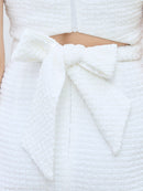 an/AOC-3645/ワンピース/キャバドレス/スーパーストレッチツイード/ミニドレス/フロントジップ/ノースリーブ