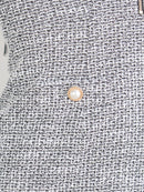 an/AOC-3693/ワンピース/キャバドレス/ミニドレス/ツイード/レース/バックリボン/カットアウト/フロントジップ/半袖/袖あり