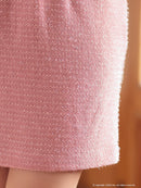 an/AOC-3745/ワンピース/キャバドレス/ミニドレス/リボン/ チェーン/ フロントジップ/ ストレッチ/ タイト