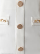 an/AOC-3766/ミニドレス/キャバドレス/セットアップ/ノースリーブ/フリル/フロントジップ