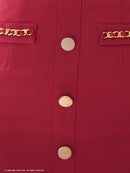 an/AOC-3766/ミニドレス/キャバドレス/セットアップ/ノースリーブ/フリル/フロントジップ