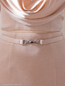 an/AOC-3851/ミディアムドレス/キャバドレス/セットアップ/マーメイド/ビジュー/ホルターネック/ラインストーン/フリル