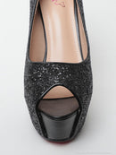 an/AOC-SH038/シューズ/キャバ嬢/キャバドレス/ヒール/ハイヒール/オープントゥ/パンプス/グリッター/脚長/美脚