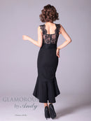 Andy/GMS-V760/ワンピース/ミディアムドレス/タイトワンピース/マーメイド/キャバドレス