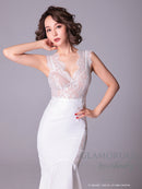 Andy/GMS-V760/ワンピース/ミディアムドレス/タイトワンピース/マーメイド/キャバドレス