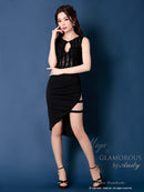 Andy/GMS-M562/ナイトドレス/キャバドレス/ドレス/ミニ/スリット