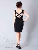 GLAMOROUS/GMS-M628/ミニドレス/ナイトドレス/キャバドレス/ワンピース/みゆう着用ドレス