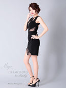 GLAMOROUS/GMS-M628/ミニドレス/ナイトドレス/キャバドレス/ワンピース/みゆう着用ドレス