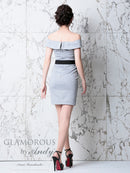 AndybyGLAMOROUS/GMS-V473/ナイトドレス/ワンピース/ドレス/キャバドレス/ウエストリボン