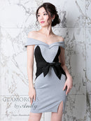 AndybyGLAMOROUS/GMS-V473/ナイトドレス/ワンピース/ドレス/キャバドレス/ウエストリボン