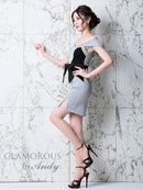 AndybyGLAMOROUS/GMS-V473/ナイトドレス/ワンピース/ドレス/キャバドレス/ウエストリボン