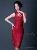 GLAMOROUS /GMS-V575/タイトワンピース/キャバドレス/レース