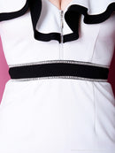 GLAMOROUS/GMS-V635/ミニドレス/ナイトドレス/キャバドレス/ワンピース/ドレス/オフショルダー