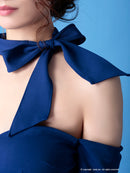 GLAMOROUS/GMS-V649/ミニドレス/ナイトドレス/キャバドレス/ワンピース/ドレス/ワンカラー/リボン