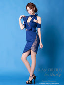 GLAMOROUS/GMS-V649/ミニドレス/ナイトドレス/キャバドレス/ワンピース/ドレス/ワンカラー/リボン