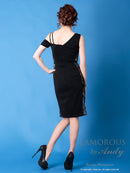 Andy/glamorous/GMS-V652/ワンピース/ミニドレス/レース/アシンメトリー