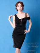 Andy/glamorous/GMS-V652/ワンピース/ミニドレス/レース/アシンメトリー