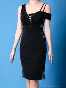 Andy/glamorous/GMS-V652/ワンピース/ミニドレス/レース/アシンメトリー