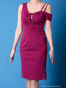 Andy/glamorous/GMS-V652/ワンピース/ミニドレス/レース/アシンメトリー