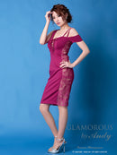 Andy/glamorous/GMS-V652/ワンピース/ミニドレス/レース/アシンメトリー