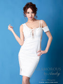 Andy/glamorous/GMS-V652/ワンピース/ミニドレス/レース/アシンメトリー