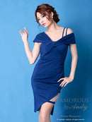 GLAMOROUS/GMS-V657/ミニドレス/ナイトドレス/キャバドレス/ワンピース/ドレス/オフショルダー