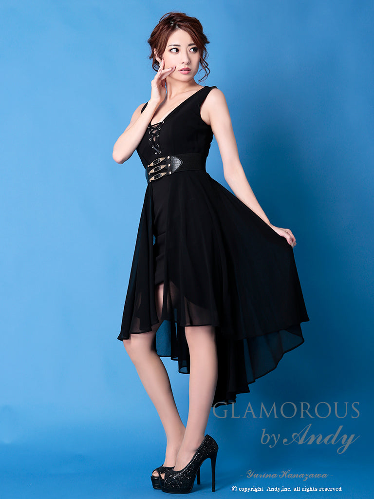 Andy/GLAMOROUS/GMS-V664/ワンピース/ミニドレス/タイトワンピース/マーメイド/ベルト付き
