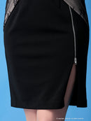 GMS-V675/Andy/GLAMOROUS/ミニドレス/ナイトドレス/キャバドレス/スリット/レース