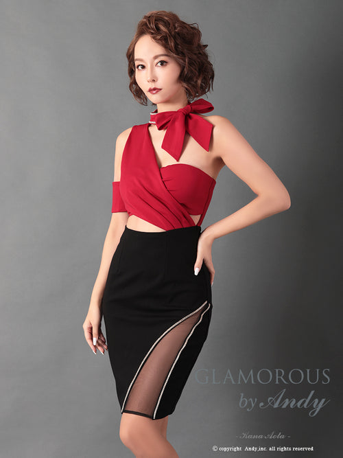 GLAMOROUS/GMS-V701/ナイトドレス/ワンピース/ドレス/キャバドレス/タイトドレス/スリット