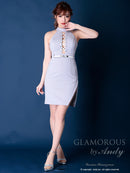 Andy/GLAMOROUS/GMS-V728/ナイトドレス/キャバドレス/ドレス/ミニドレス/ベルト付き