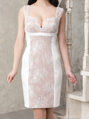 GLAMOROUS/GMS-V731/ナイトドレス/ワンピース/ドレス/キャバドレス/レース/小川青空さん着用