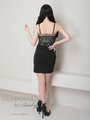 Andy/GLAMOROUS/GMS-V779/ワンピース/ミニドレス/タイトワンピース/バーガンディ