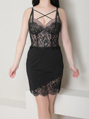 Andy/GLAMOROUS/GMS-V779/ワンピース/ミニドレス/タイトワンピース/バーガンディ